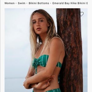 EUC BILLABONG EMERALD BAY BANDEAU TOP